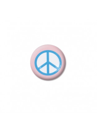 Brillen Aufkleber 'Inner Circle Peace' rose blue