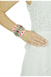 Armband 'Joy' beige pink