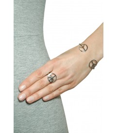 Ring 'Big Peace' Silber