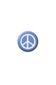 Brillen Aufkleber 'Inner Circle Peace' light blue