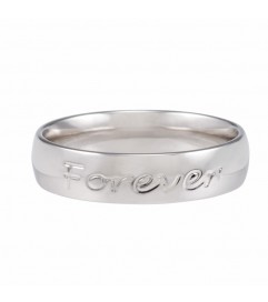 Ring 'Forever never ends' silber