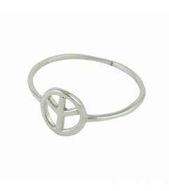 Ring 'Peace' silber