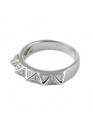 Ring 'Chic Spikes' Silber