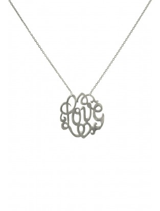 Halskette 'Love Symbol' Silber