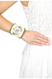 Armband 'Joy' beige pastell