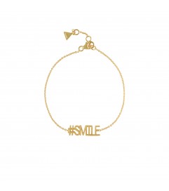 Armband '#SMILE' gold
