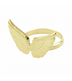 Ring 'Wings' vergoldet