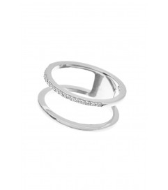 Leaf Ring 'Double' Silber